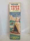 VINTAGE Marx INDIAN TEEPEE Playset in BOX Johnny West Fort Apache Fighters 19"