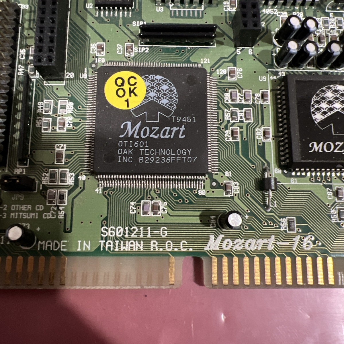 Mozart-16 S601211-G Sound Music Audio Card IEW30601211 | eBay