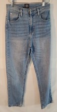BDG Urban Outfitters Women's 28 Blue Girlfriend Cropped High Rise Jeans