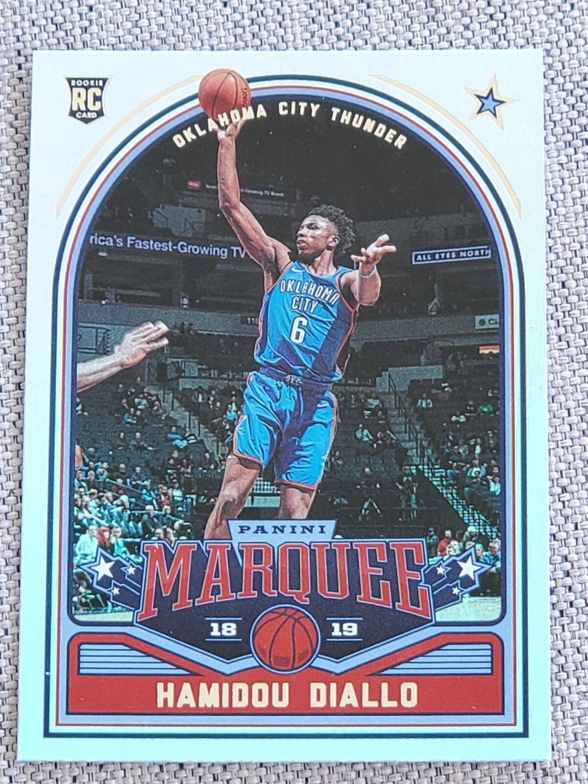 HAMIDOU DIALLO 2018-2019 PANINI CHRONICLES MARQUEE ROOKIE BASKETBALL CARD #248