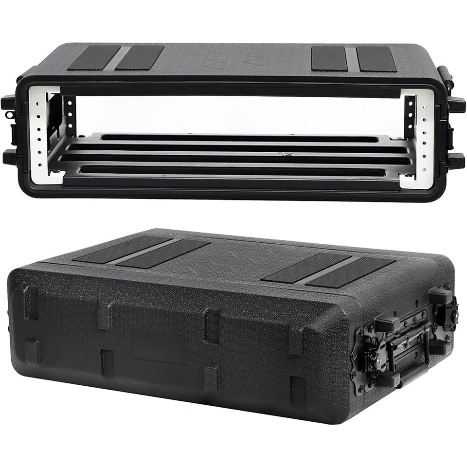 19inch 2U Rack Case HDPE - Waterproof, Dustproof, and Shock-Mount Flight Case - Image 4 of 4