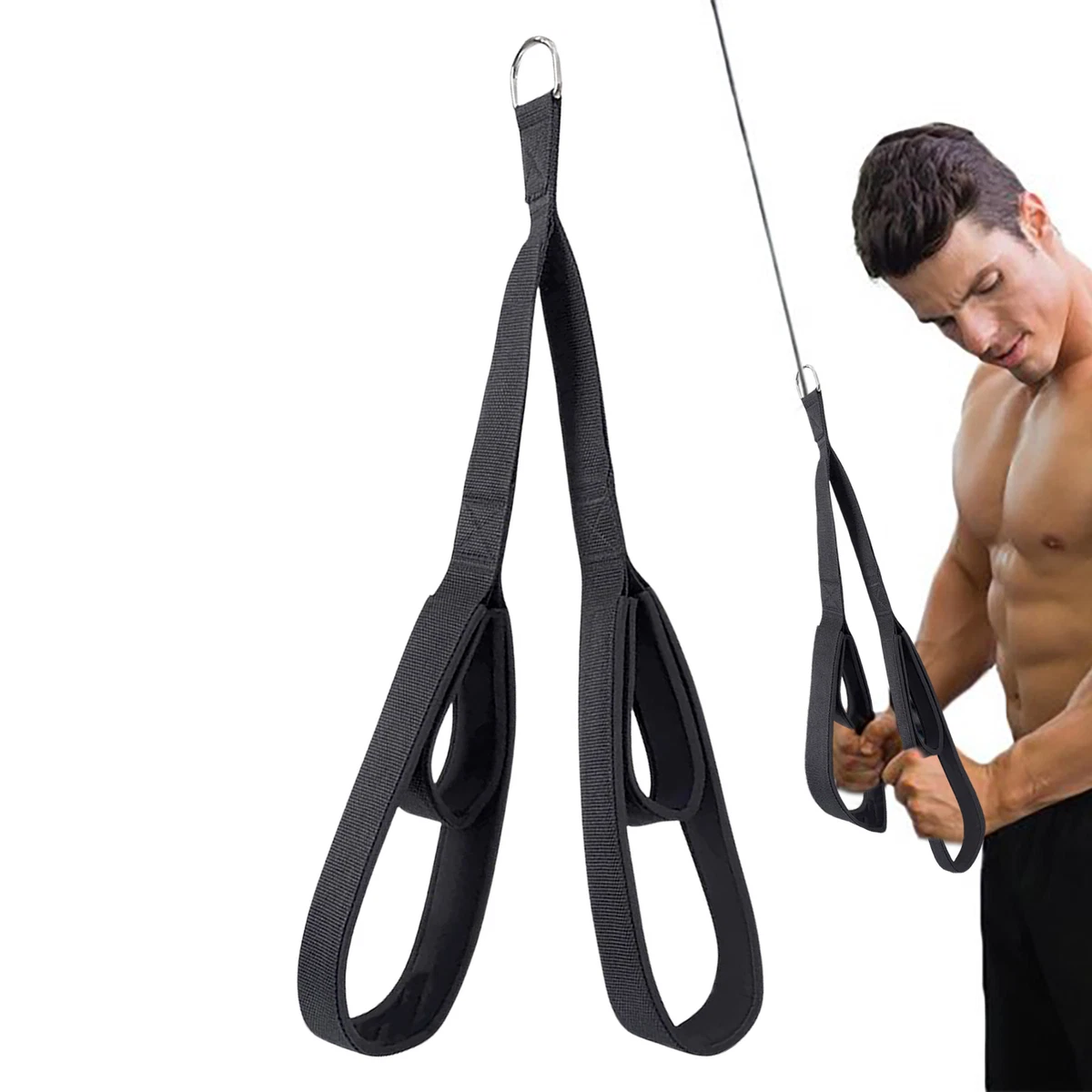 Gym rope cable clearance