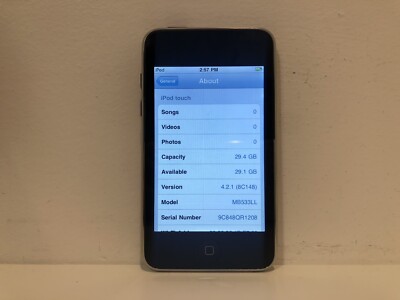 Apple iPod touch 2nd Generation Black (32 GB) Good Condition