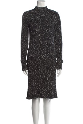 Celine by Phoebe Philo Knit Dress In Black & Gray 36 FR | eBay