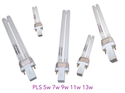 UVBrite  PLS 5W 7W 9W 11W 13W UV Leuchtmittel für Teichfilter UVC Wasserklärer