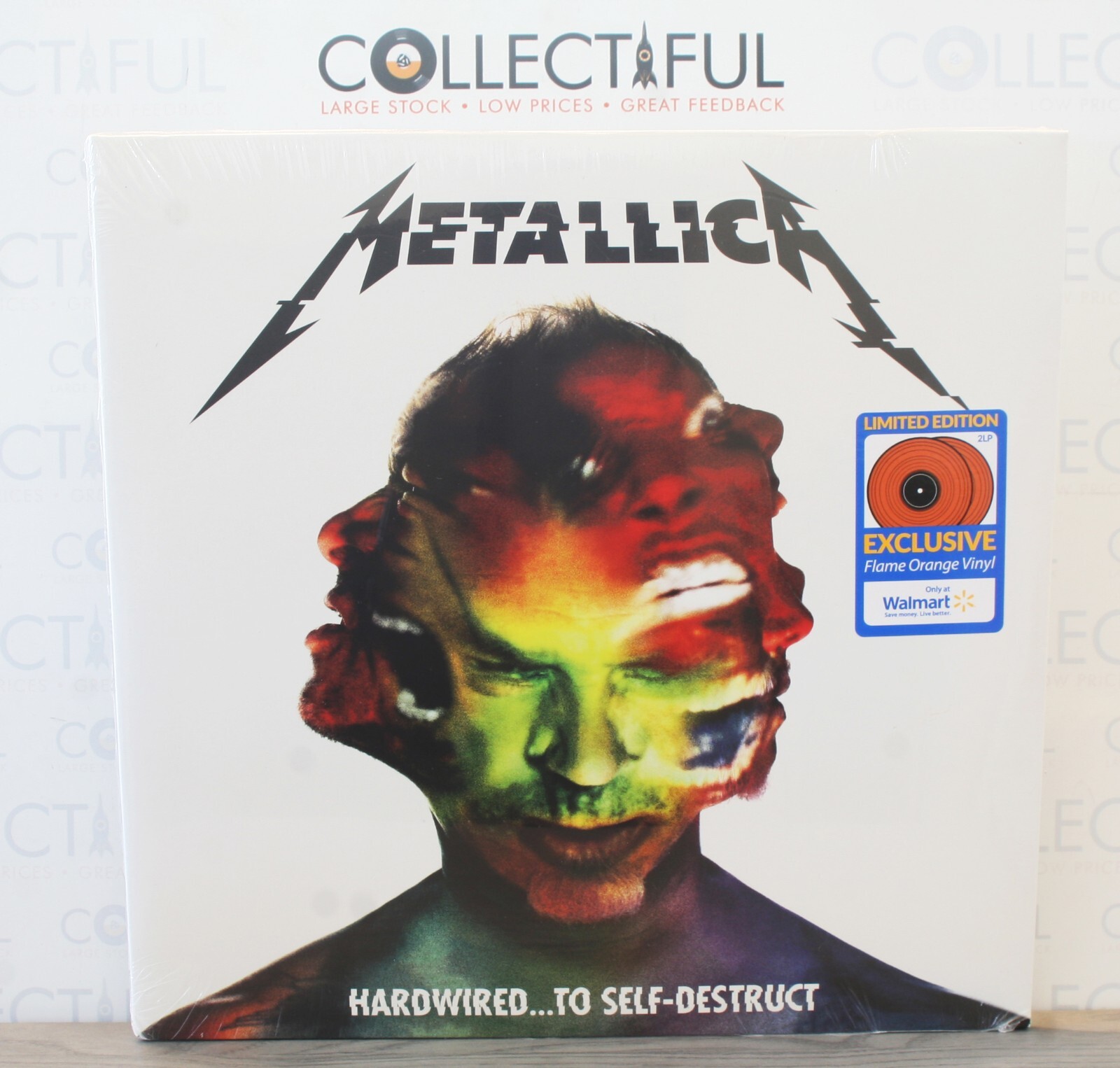 METALLICA - HARDWIRED TO SELF DESTRUCT - LTD ORANGE VINYL *SEALED* DOUBLE LP 🔥
