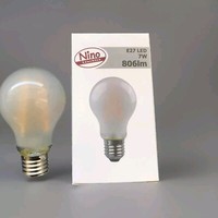 Nino Led E27 Filament 7W E27 806Lm Warmweiß 2700K Led Leuchmittel Birne Ø60Mm