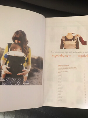 Ergobaby 360 Carrier Four Position Instruction MANUAL | eBay