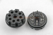 10pc bakelite octal 8pin tube base for 6sn7 el34 power plug