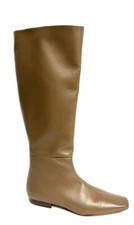 Vince Nella Leather Tall Square Toe Knee-High Boots MSRP $595 EUR 42/ US 11M