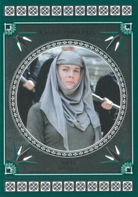 Game of Thrones Legends of the Realm Emerald Parallel Chase card
