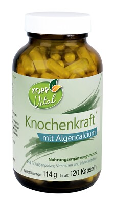 KOPP Vital  Knochenkraft Kapseln 99 g 120 Kapseln Mit den Vitamin D3 und K2