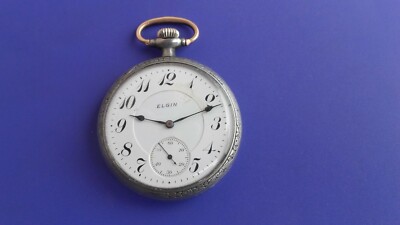 VINTAGE ELGIN USA POCKET WATCH-YEAR 1912-17 JEWELS