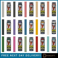 MOTIP ACRYLIC INDUSTRIAL RAL SPRAY PAINT 400ML FOR METAL WOOD PLASTIC GLASS NEW