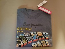 new Bruce Springsteen greetings from Asbury Park t-shirt. live nation merch.