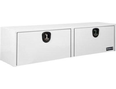 Buyers Product 18x16x72'' White Smooth Aluminum Topsider Truck Box