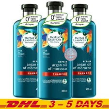 Herbal Essences Shampoo Argan Oil of Moroco 400 ml x 3