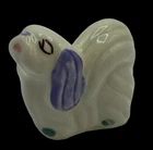 Shawnee Pottery Pekingese Small 2" Ceramic Figurine Vintage