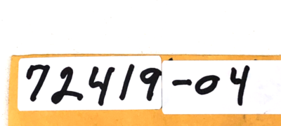 Harley-Davidson OEM NOS Original Genuine Motorcycle P/N 72419-04