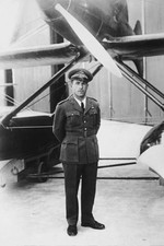 Francesco Agello and the MACCHI MC 72 seaplane in April 1933 in Italy 4x6 Photo