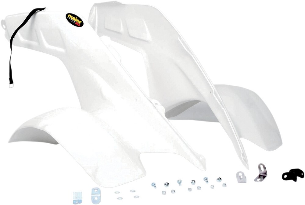Maier USA Heavy Duty White Front Fender 117201 Durable OEM Replacement