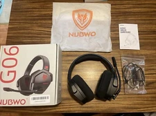 NUBWO G06 Dual Wireless Gaming Headset with Microphone PC headphones