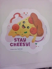 5 die cut food stickers grin studios 