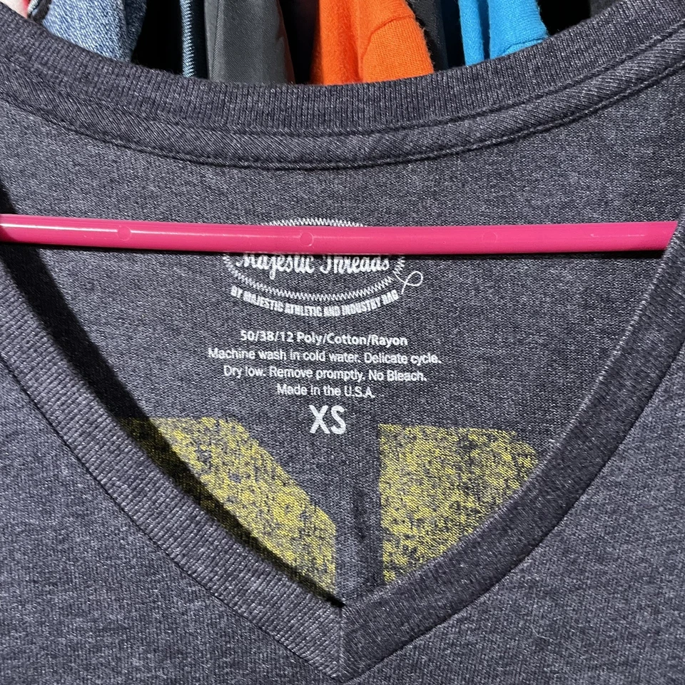 Camiseta Paul George Indiana Pacers NBA Mujer Talla XS Gris Cuello en V Nueva Foto 4 de 4