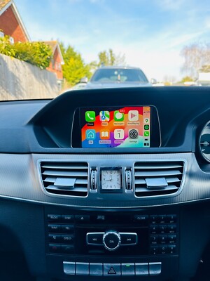 Mercedes W212 A B C E G V Class MMI Box Carplay Android Auto Camera Media