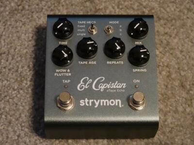 Strymon El Capistan V2 Tape Echo Emulator Verzögerung Pedal Musikinstrument