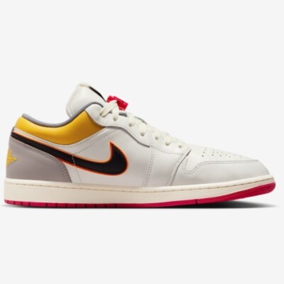 Size 6 - Air Jordan 1 Premium Low Sail Yellow Ochre for sale