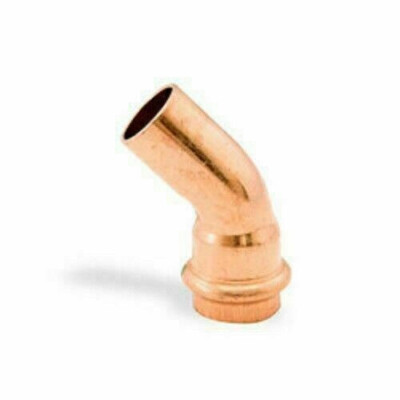 2 pieces ProPress  Elbow 45 Degree FTG x C 1 1/4'' Copper
