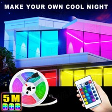 Bar Billiard Pool Table Bumper LED RGB Color Changing Lights remote Controlled