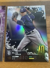 2019 Bowman Chrome Scouts Top 100 #BTP40 Luis Urias FREE SHIPPING