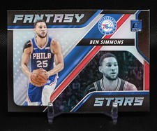 2020-21 Donruss #4 Ben Simmons Fantasy Stars Insert Philadelphia 76ers