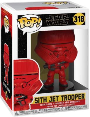 (未使用･未開封品)ジャワスターウォーズFUNKOバブルヘッドクリスマスエディション Funko Pop! Star Wars Rise of Skywalker Sith Jet Trooper #318 | eBay