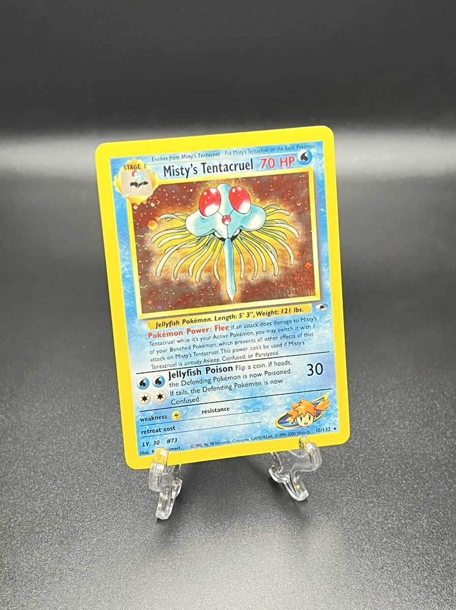 Misty's Tentacruel 10/132 - Gym Heroes - Pokemon Card, Holo Rare