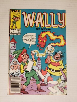 Wally the Wizard #2 MAY 1985 Marvel Star Comics Newsstand