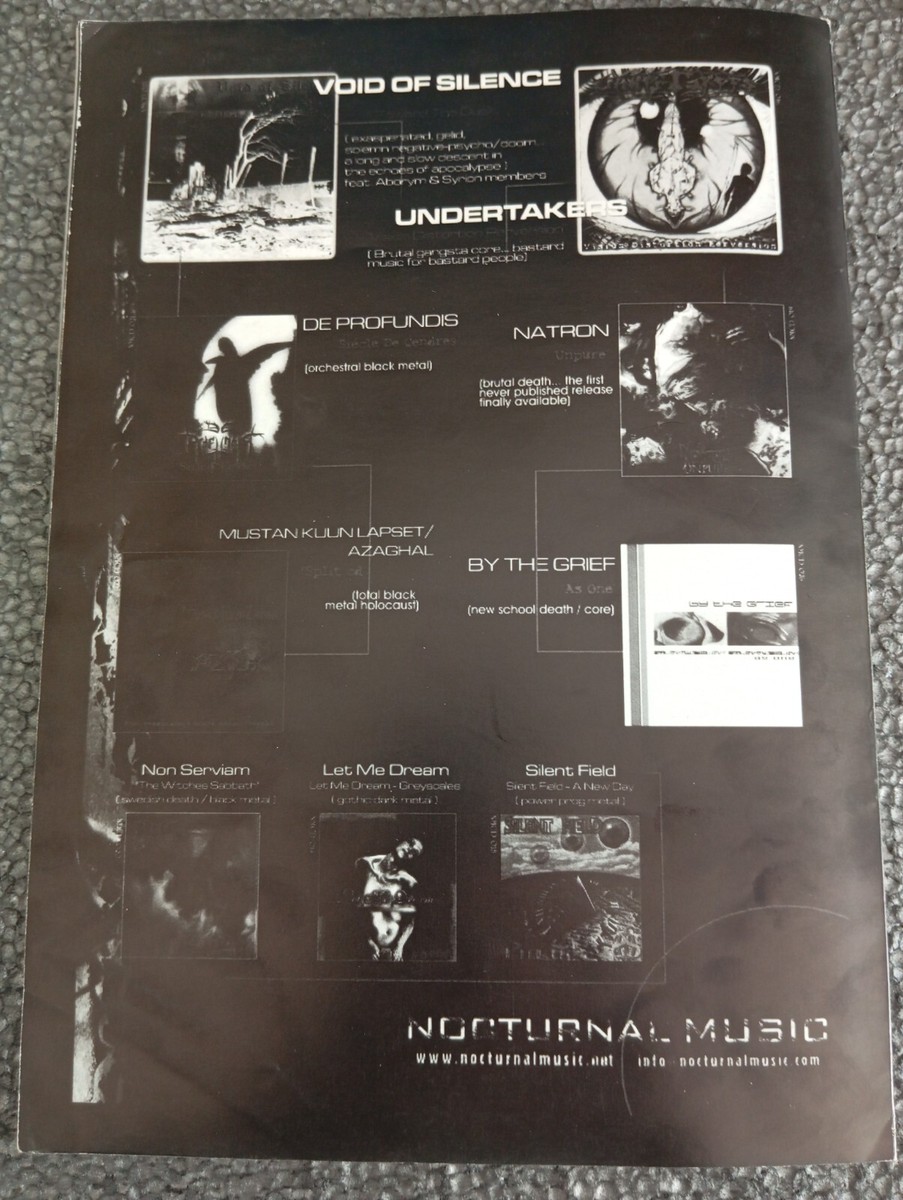 Armageddon 2024年5月号 Armageddon Magazine #1 2001 Fanzine Marduk Thy Serpent