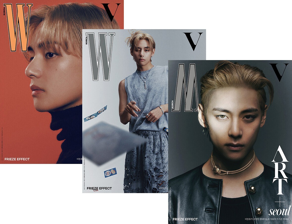 Korean Magazine W Volume 9 September 2023 [ Cover: BTS V