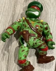 Vintage 1991 TMNT Teenage Mutant Ninja Turtles "Green Beret Raphael"