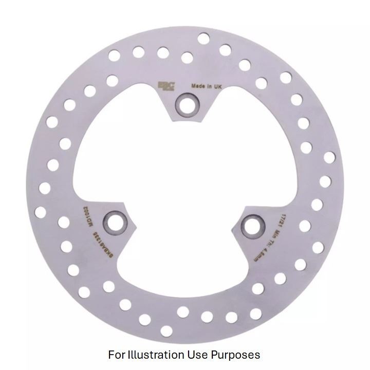 EBC HPSR Solid Rear Brake Disc (5) Rear Left for Honda CBR 250 R MC17 1987