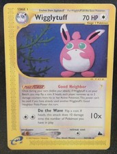 Wigglytuff Skyridge Pokémon Card LP Rare Vintage 2003 #34/144 on eBay