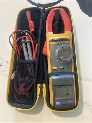 Fluke 381 Remote Display LOOK AT PICTURE Yellow Cover Slightly Coming Off