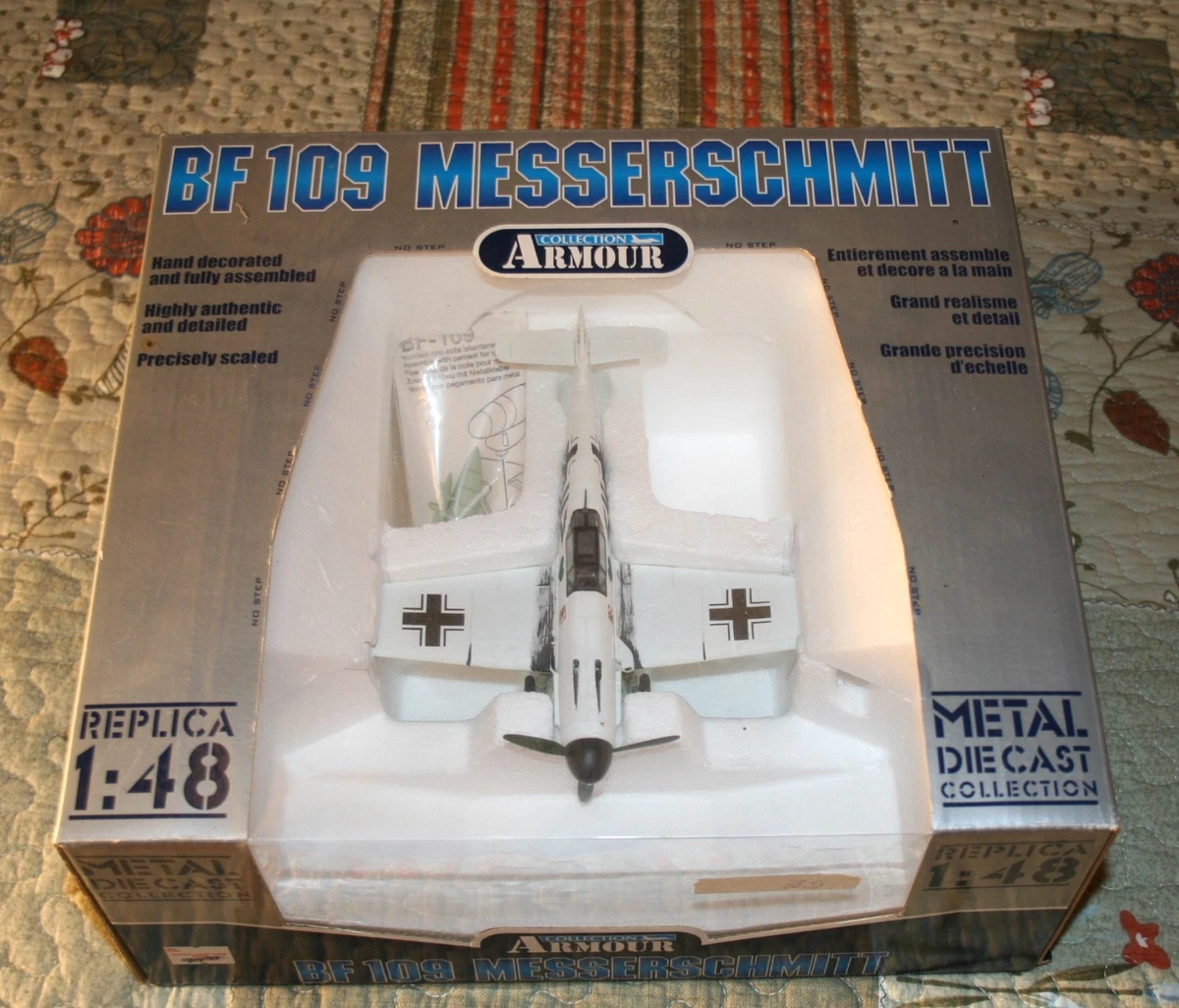 ARMOUR 1:48 BF 109F Messerschmitt Luftwaffe "Il WW Aces" WWII 98010