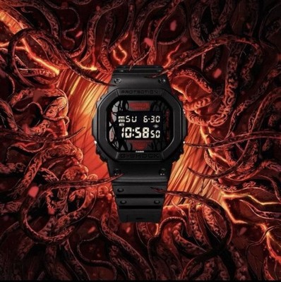 CASIO G-SHOCK DW-5600STT-1JR 5600 SERIES Stranger Things Black JAPAN NEW