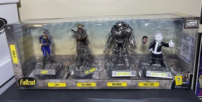 MCFARLANE FALLOUT 4 pack (LUCY, MAXIMUS, THE GHOUL, VAULT BOY) FIGURES