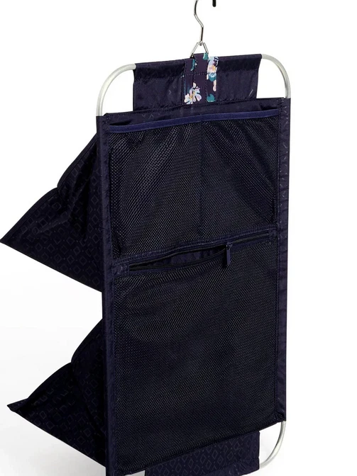 Vera Bradley 27" Signature Spinner Luggage Rolling Suitcase Navy Garden NWT - Image 4 of 4