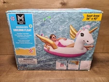 Member's Mark Oversized White Unicorn Float, 56"x42"