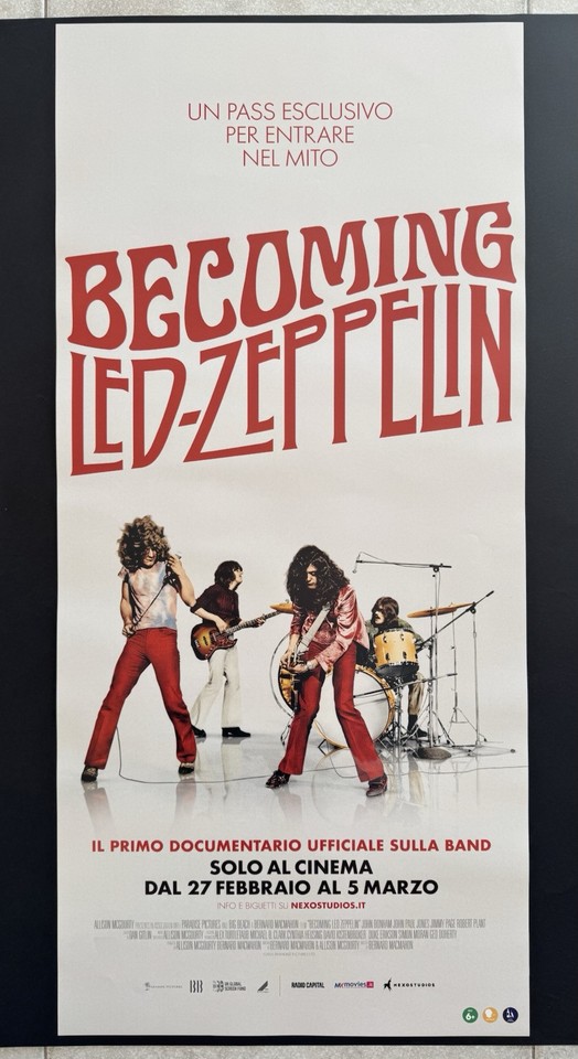 Locandina di Becoming Led Zeppelin (2025)